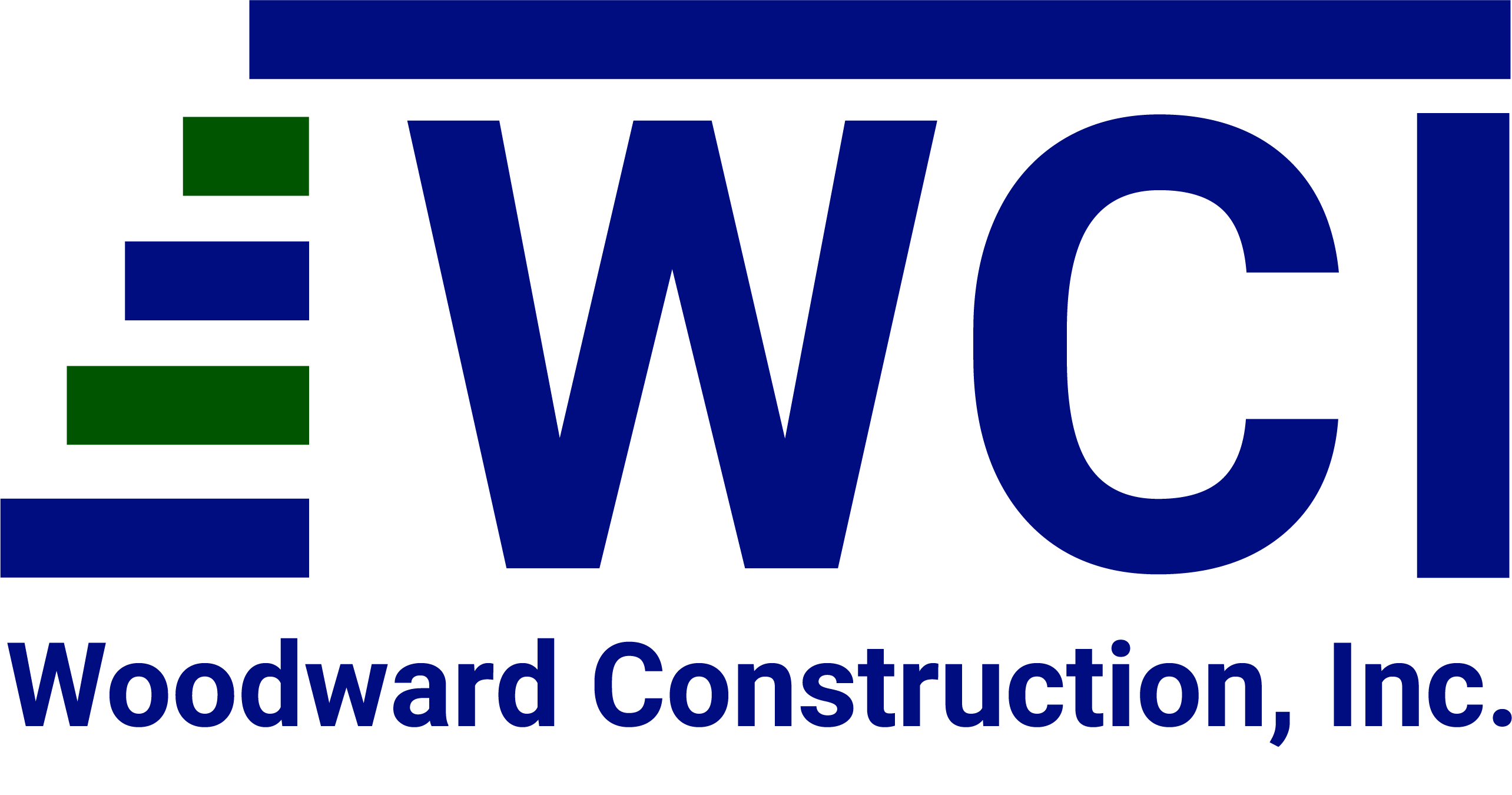 Woodward Construction, Inc. - Website Logo