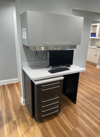 medical office space cabinets